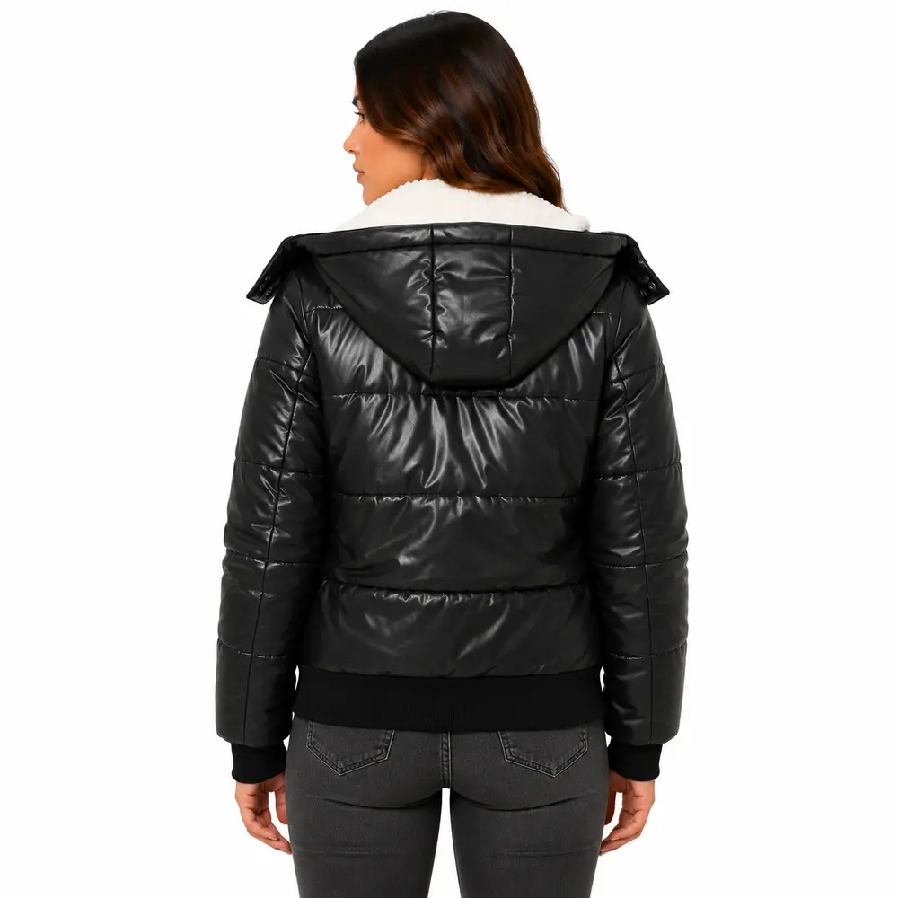 Jaqueta Feminina Nylon com Capuz .26060029