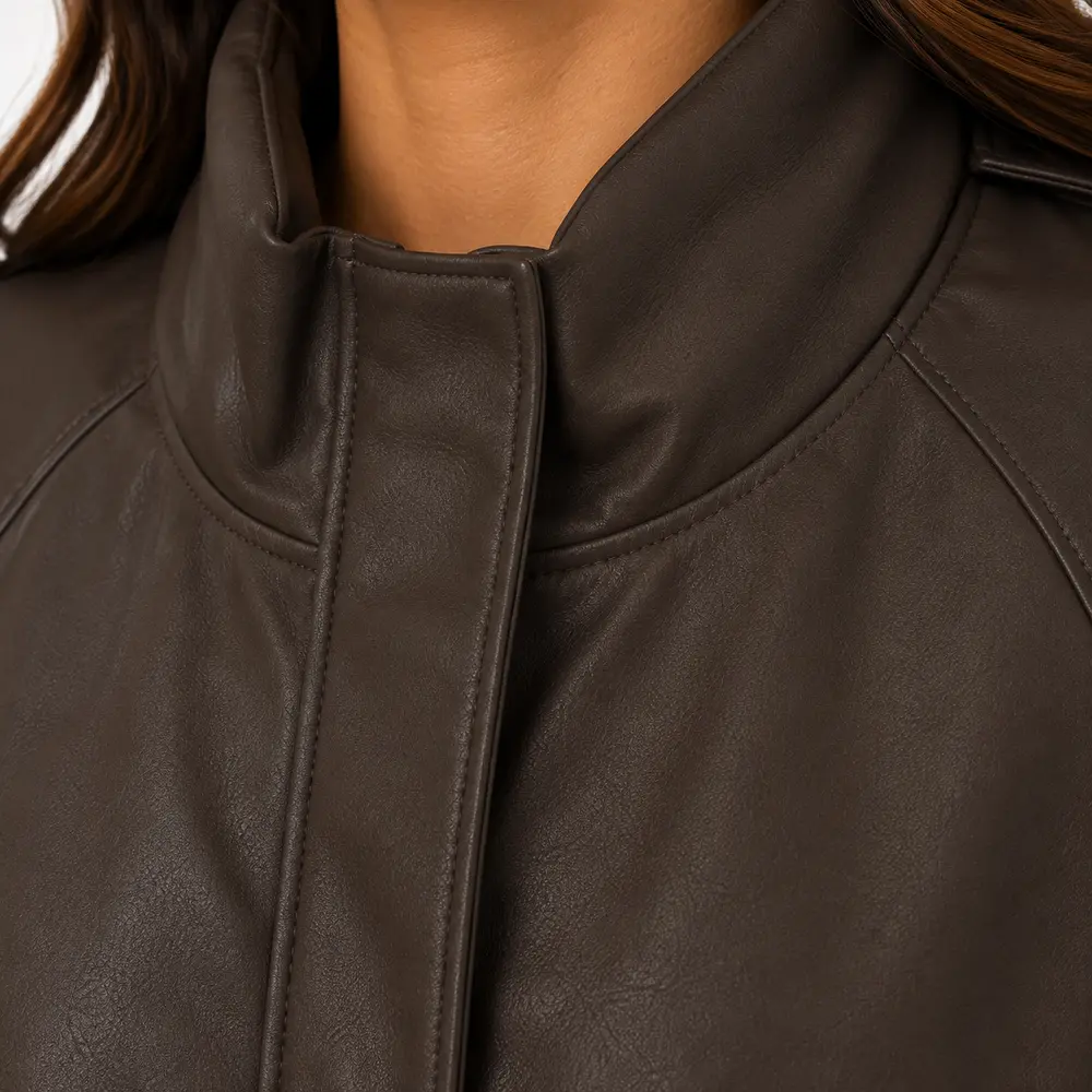 Jaqueta Feminina PU Bomber .26060128