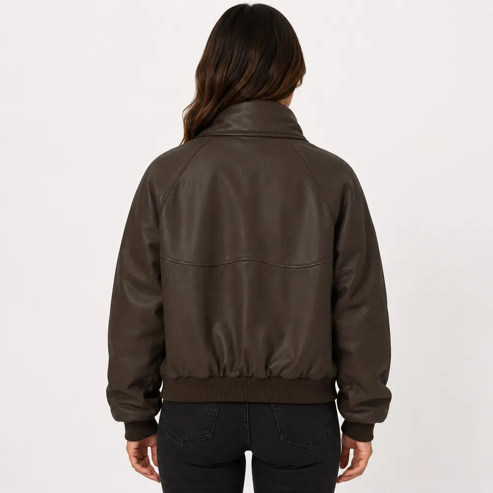 Jaqueta Feminina PU Bomber .26060128