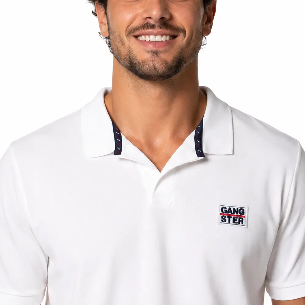 Polo Masculina Manga Curta em Malha .29081704