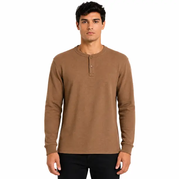 Polo Masc ML Gola Portuguesa Caramelo .29510111 Brown