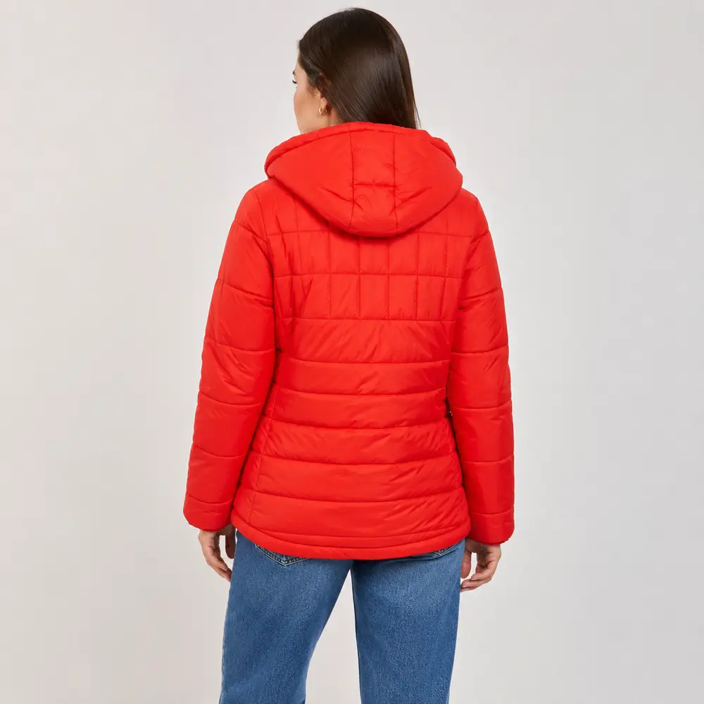 Jaqueta Feminina Nylon Alongada com Capuz .26010178