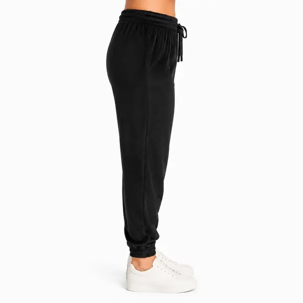 Calca Feminina Plus Plush Jogger .1002319C Preto