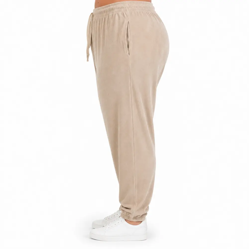 Calca Feminina Plus Plush Jogger .1002319C