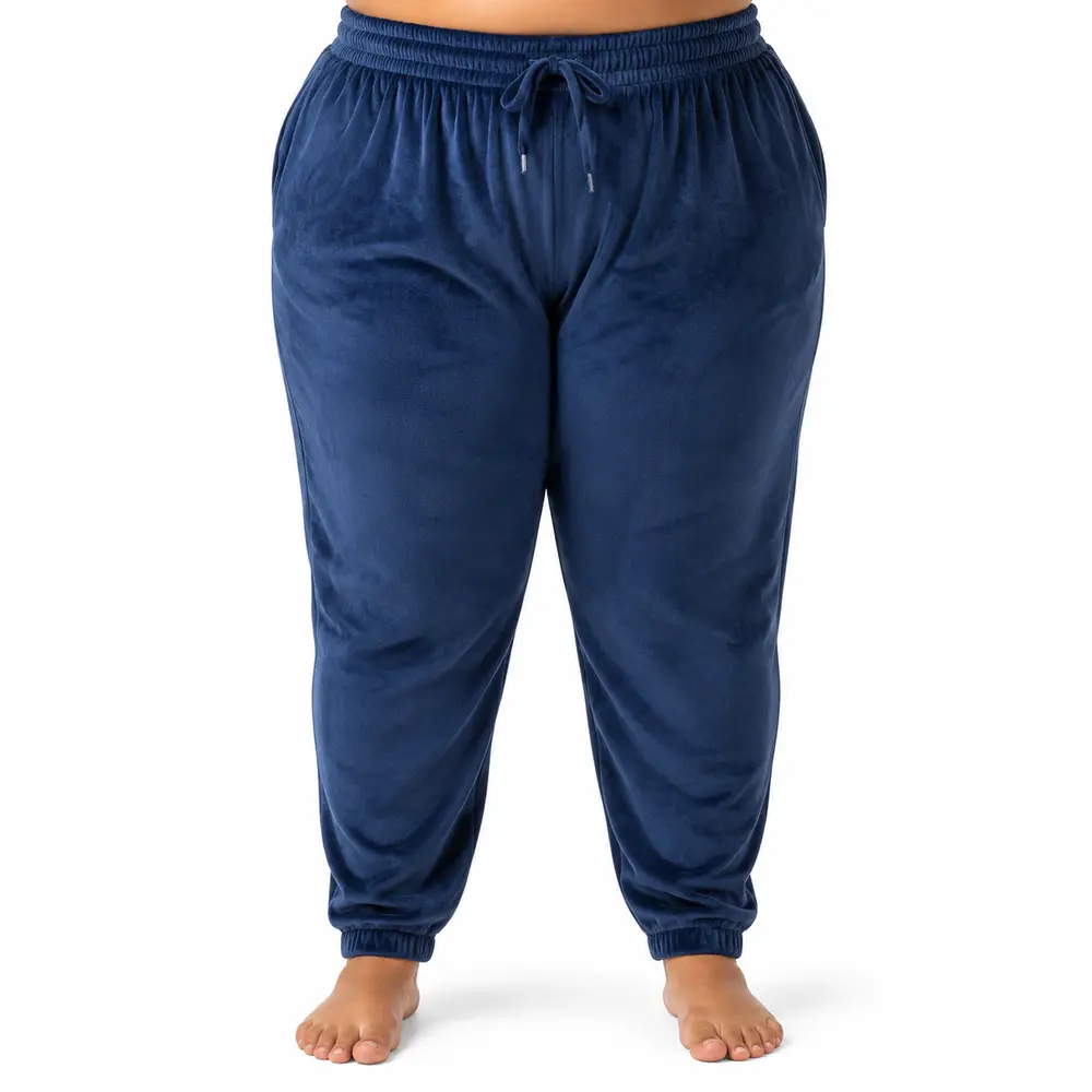 Calca Feminina Plus Plush Jogger .1002319C