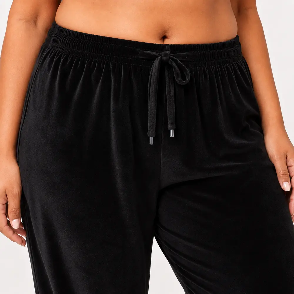 Calca Feminina Plus Plush Jogger .1002319C
