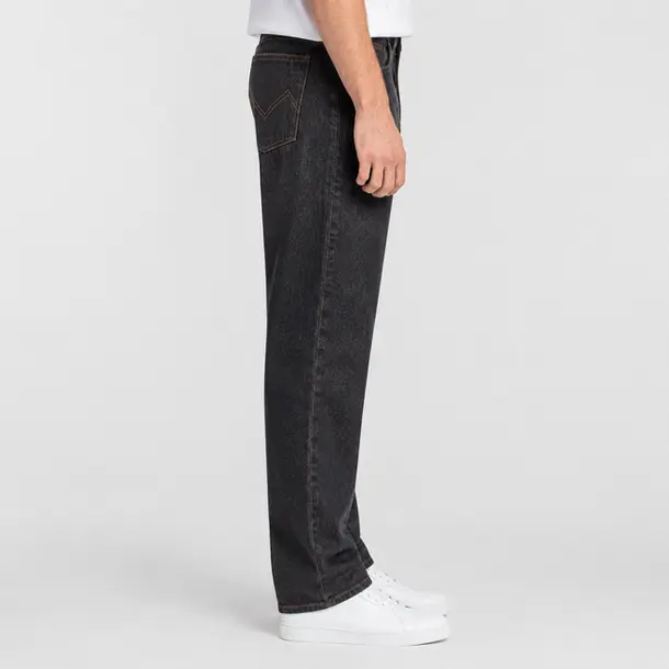 Calça Masculina Jeans Reta .227491 Lav Amaciado Preto