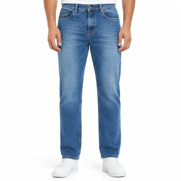 Calça Masculina Jeans Reta .227480 Lav Media