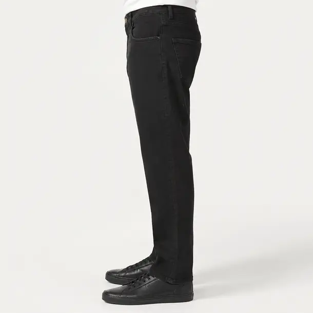 Calça Masculina Jeans Reta .228393 Lav preta
