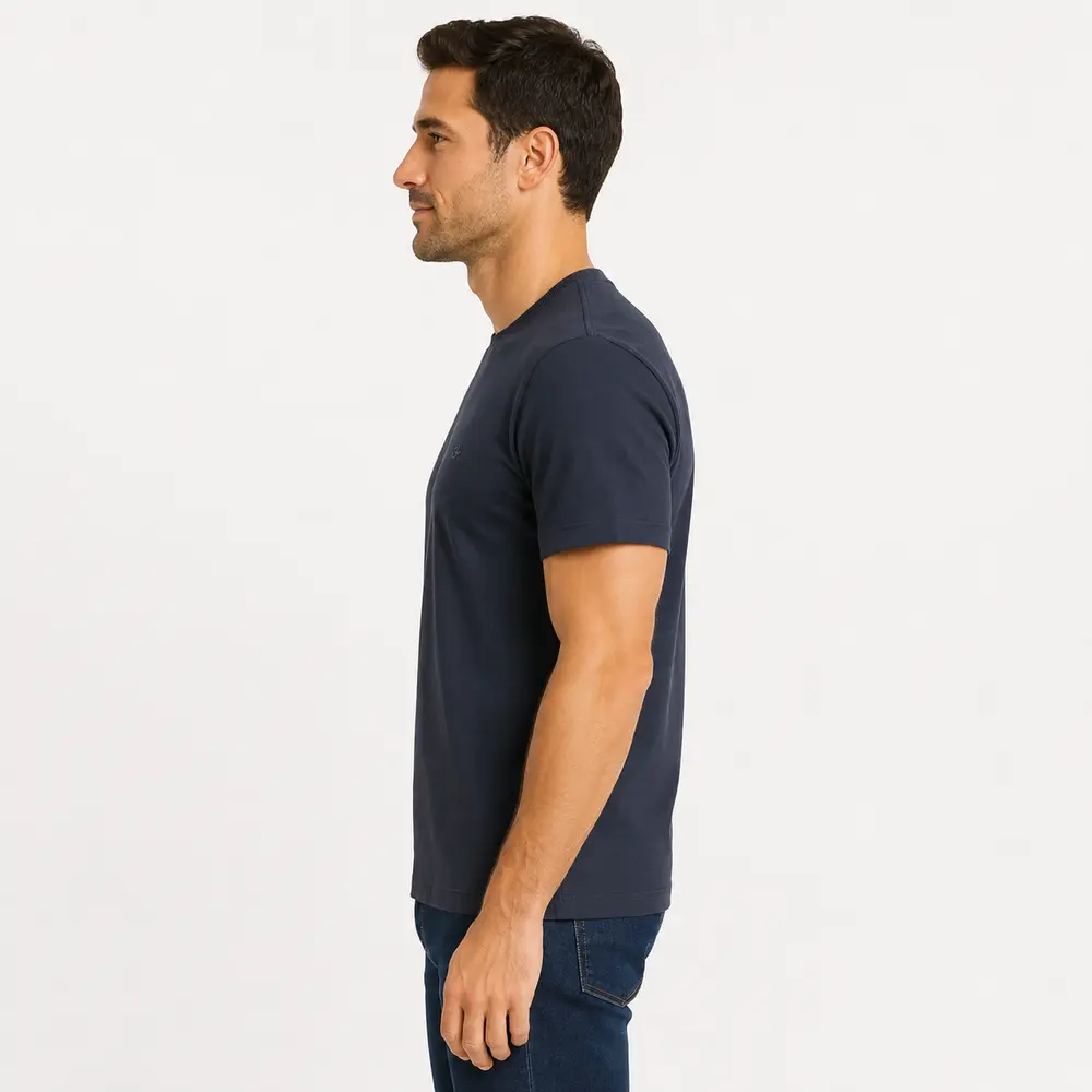 Camiseta Masculina Manga Curta Gola Careca .10210527