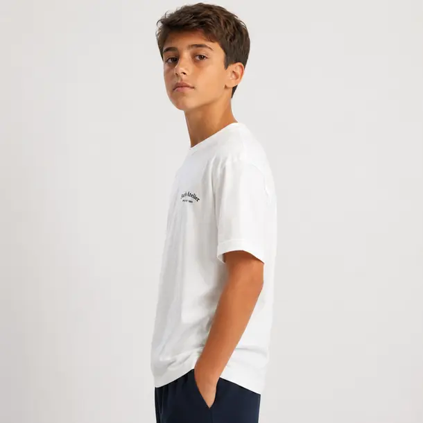 Camiseta Juvenil Masculina Oversized Paris .5054JUV Off White
