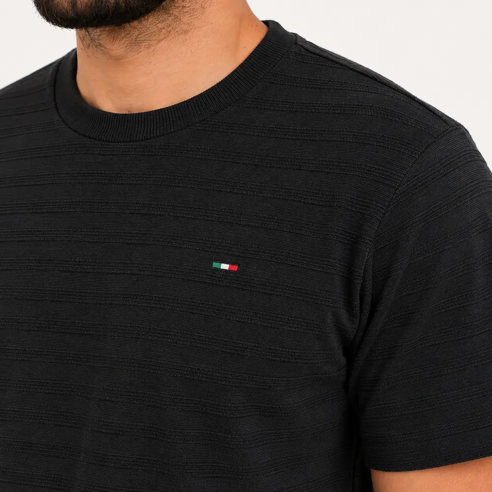 Camiseta Masculina Manga Curta Listrada .9636