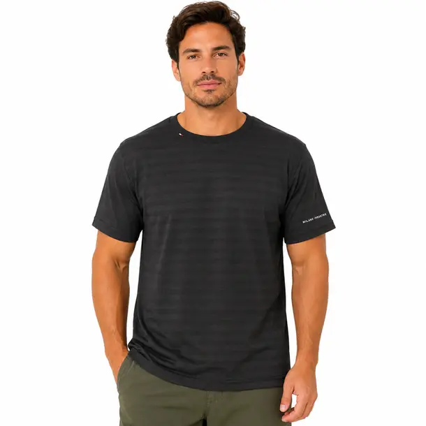 Camiseta Masculina Plus Texturizada Paris .6726 Marinho