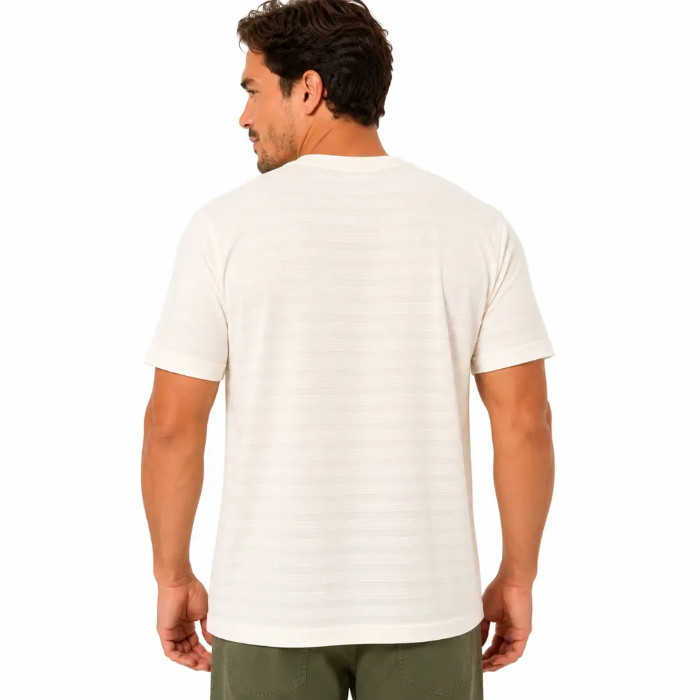 Camiseta Masculina Plus Texturizada Paris .6726