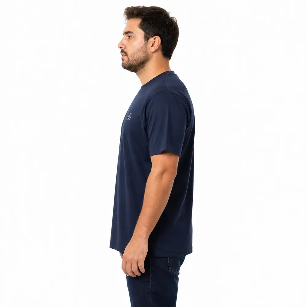 Camiseta Masculina Manga Curta Gola Careca .11244364