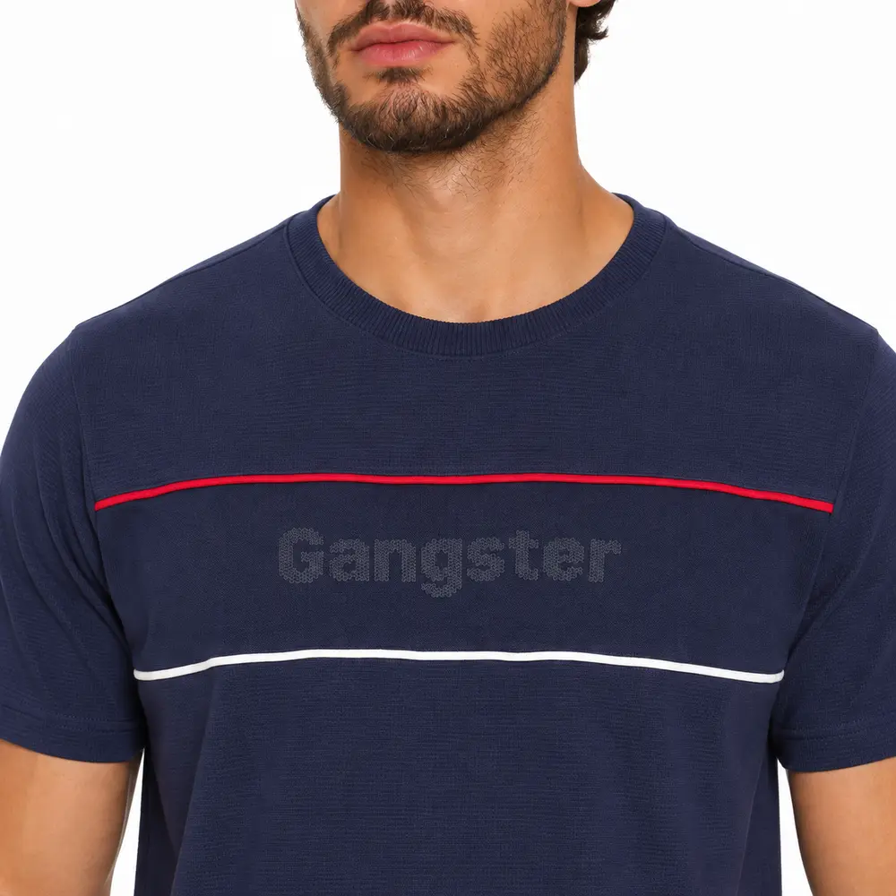 Camiseta Masculina Manga Curta Gola Careca .11245015