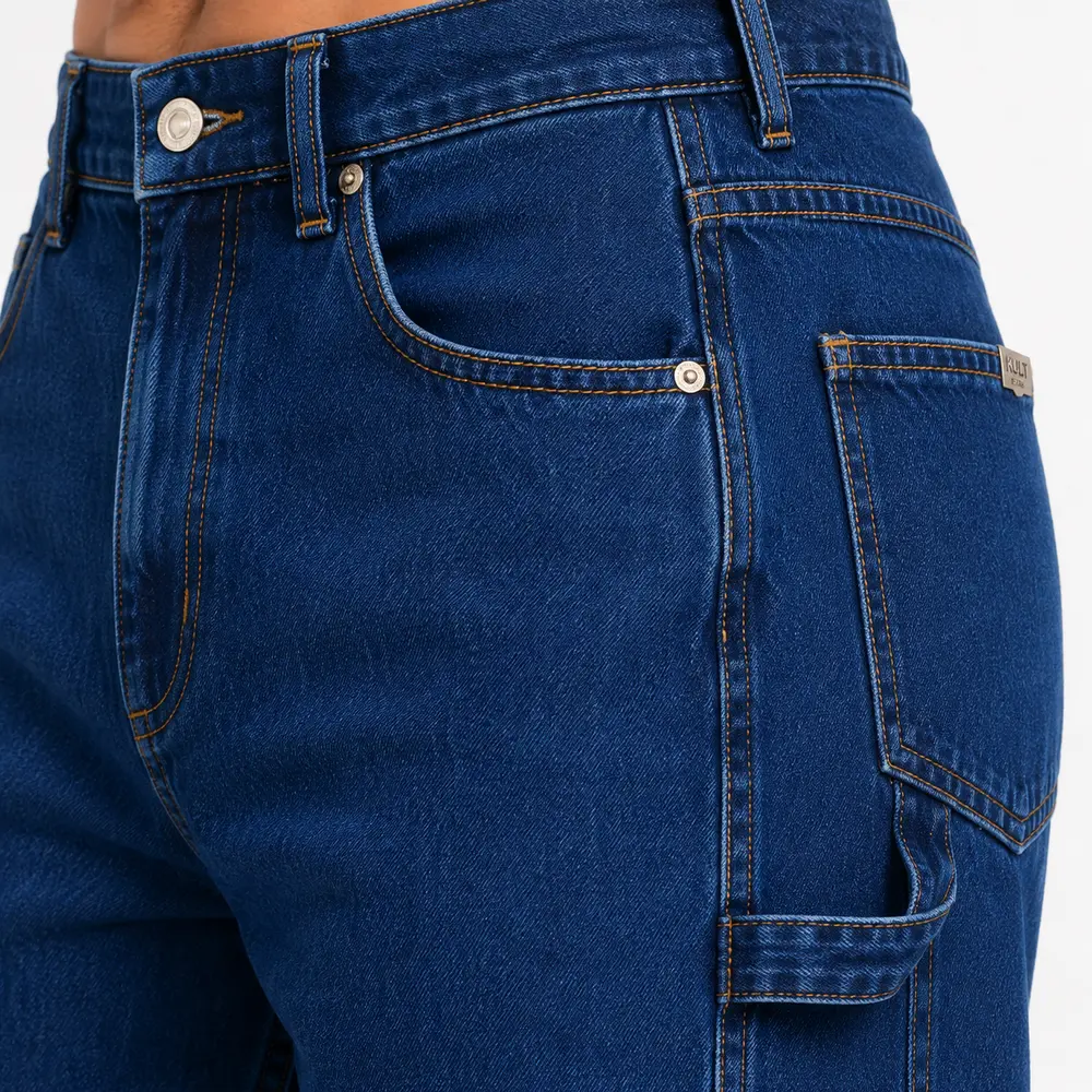 Calça Masculina Jeans Reta Carpinteiro .4129
