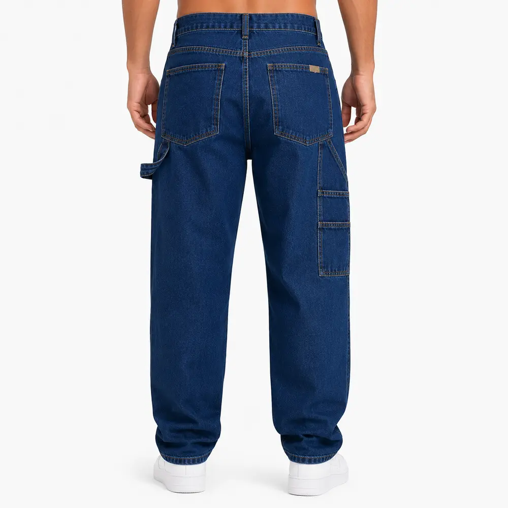 Calça Masculina Jeans Reta Carpinteiro .4129
