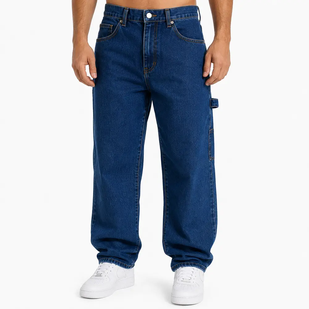 Calça Masculina Jeans Reta Carpinteiro .4129