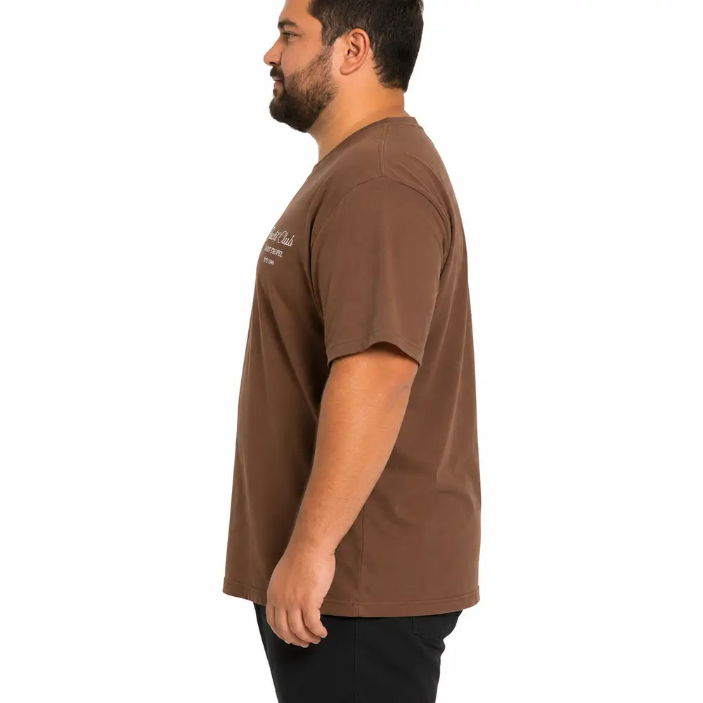 Camiseta Masculina Plus Long Saint Tropez .6729