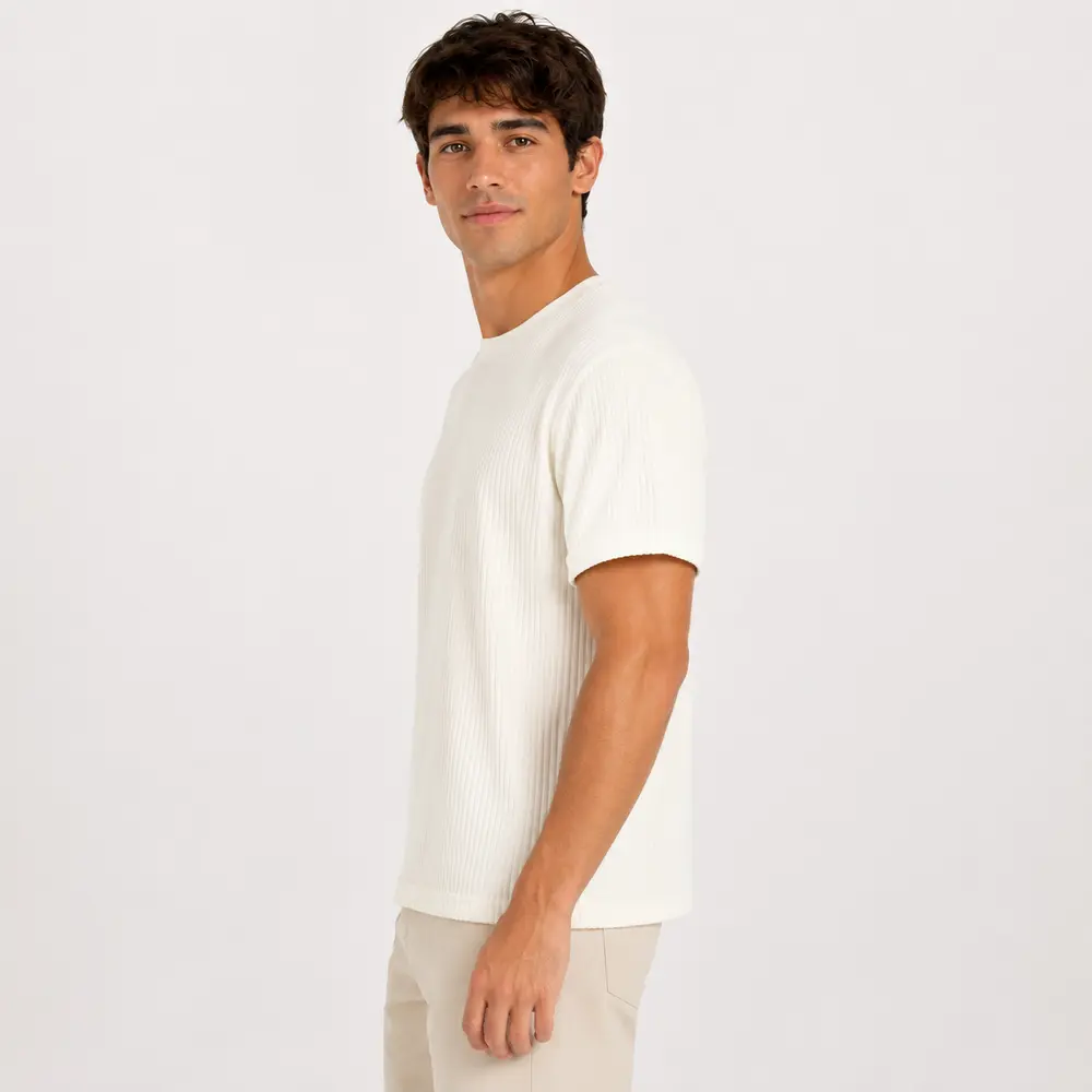 Camiseta Masculina Manga Curta Diferenciada .11244575
