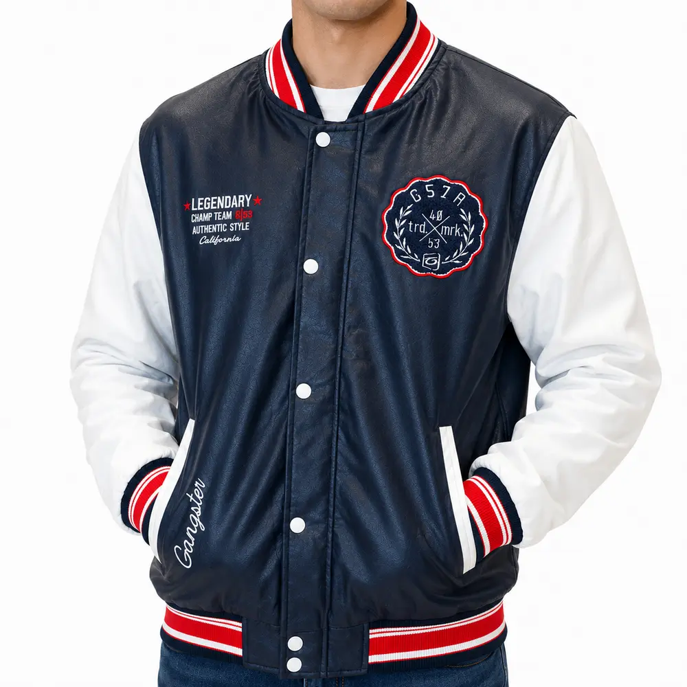 Jaqueta Masculina Bomber em P.U. .16600008