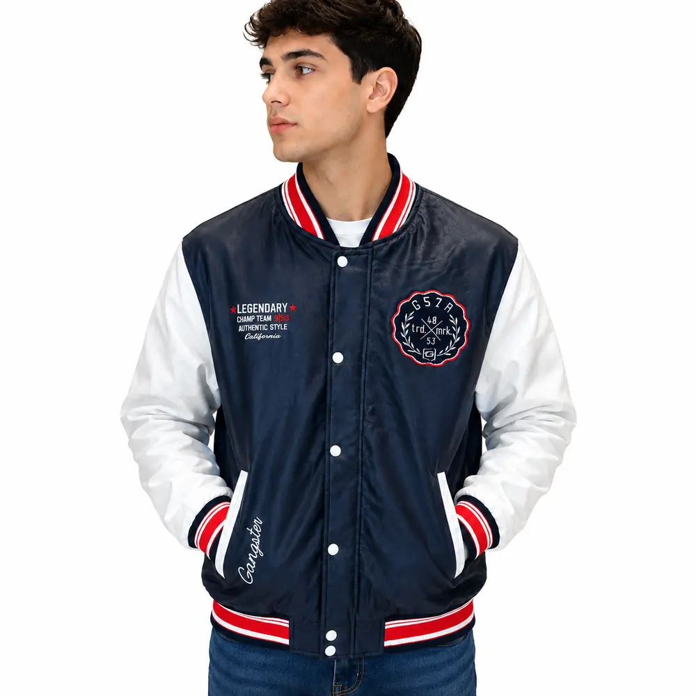 Jaqueta Masculina Bomber em P.U. .16600008