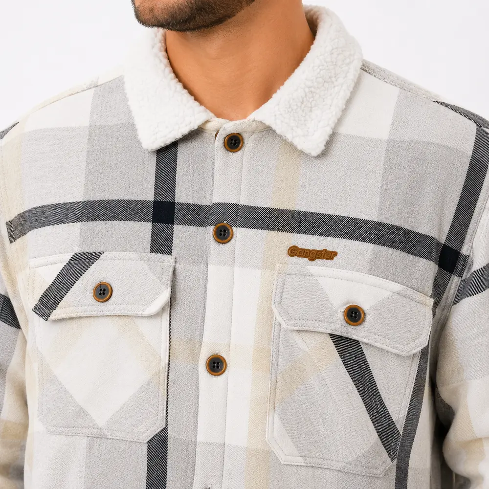 Jaqueta Masculina Peluciada Xadrez .16340006