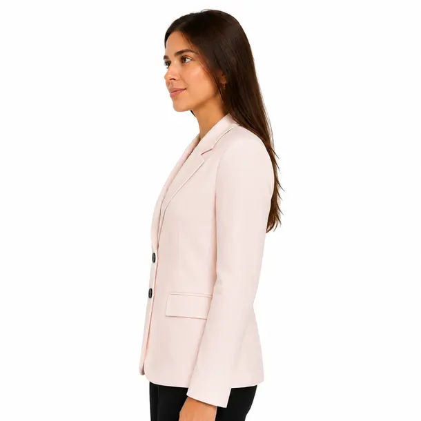 Blazer Feminino de Alfaiataria .LSE-016 Rosa