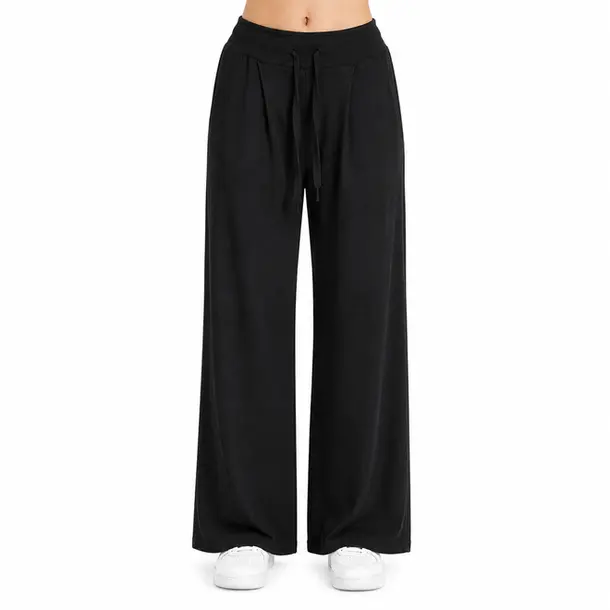 Calça Feminina Tricô Modal com Amarração .YUX1076C Preto