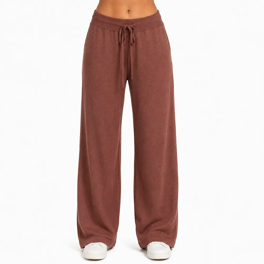 Calça Feminina Tricô Modal com Amarração .YUX1076C