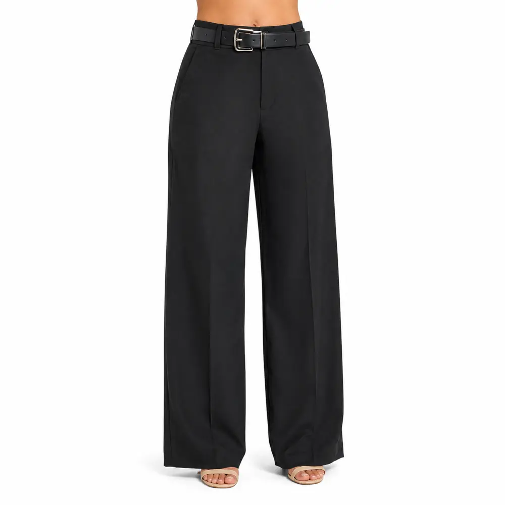 Calça Pantalona Feminina Alfaiataria .XX6061
